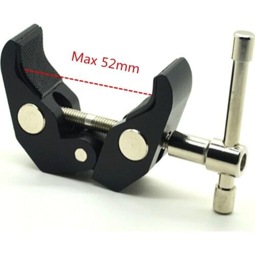 DSLR Rig LCD Monitor Studio Light Metal Crab Pliers Clip Super Clamp Camera Studio Accessories