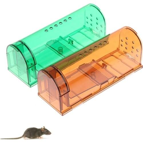 Smart Live Mouse Trap Geen Doden Dier Huisdier Controle Kooi Herbruikbare Muizen Knaagdier Catcher Automatische Lock