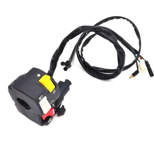 Motorcycle Switch Assembly for Honda TRX300 TRX300FW 1998-2000 Electric Start Kill Light Choke Switch