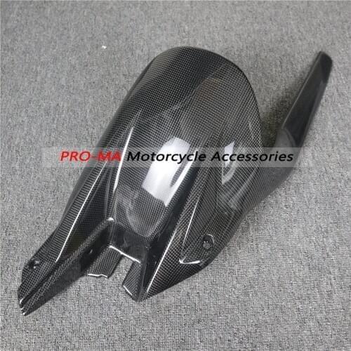 Motorcycle Accessories Rear Hugger with Chain Guard Cover For KTM 1290 Super Duke R 2014-2019, GT 2017-2020 Full Carbon Fiber