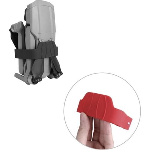 Soft Silicone Propeller Stabilizer for DJI Mavic Air 2 Drone Propeller Blade Fixing Strap Storage Protective Holder Mount