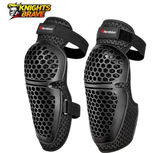 HEROBIKER Summer Motorcycle Knee Pads Protective Gear Knee Gurad Men Knee Protector Rodiller Equipment Gear Motocross Joelheira