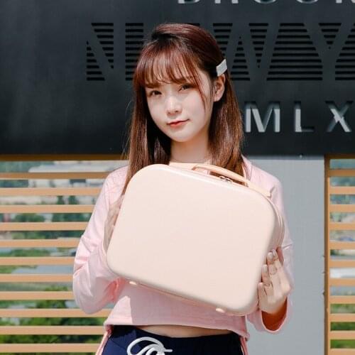 14 Inch New Portable Cosmetic Bag Mini Suitcase Lightweight Small Wedding Box 19X30X33CM