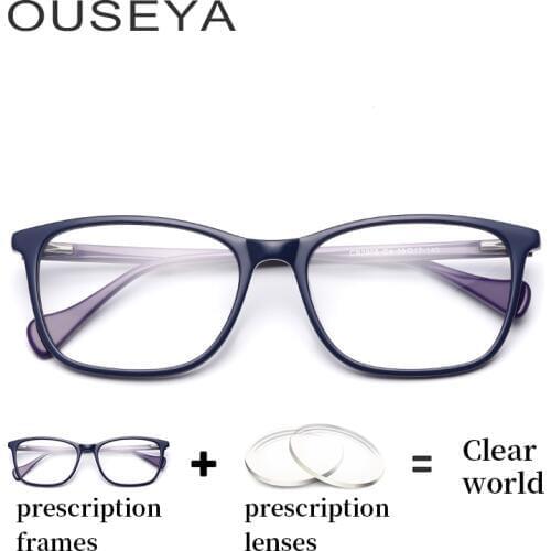 OUSEYA Women's Glasses And Cases