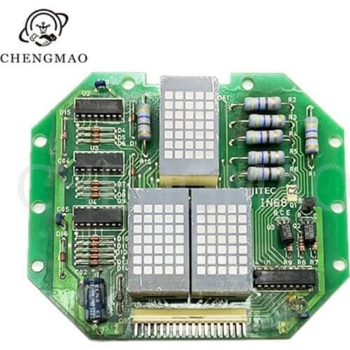 FUJITEC Circuit Board Elevator Car Display Board IN68 C2 For Elevator Accessories