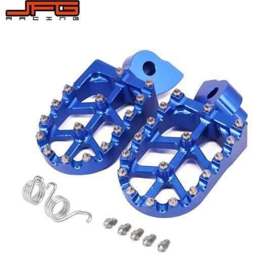 Motorcycle CNC Foot Pegs Rests Pedals For YAMAHA YZ 65 85 125 250 YZ250F YZ426F YZ450F YZ125X YZ250X WR250F WR400F WR426F WR450F