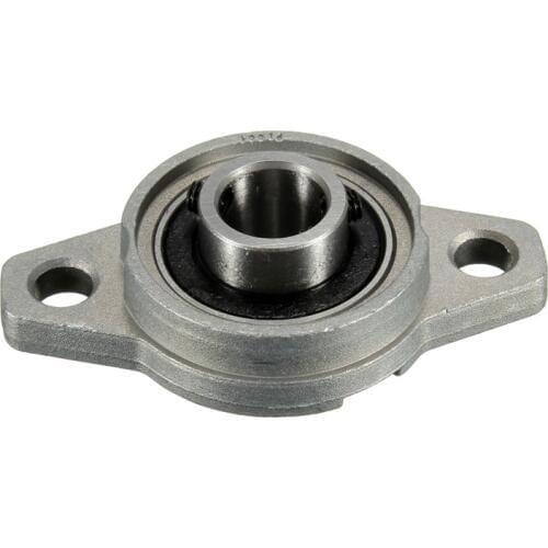 1PCS KFL001 Pillow Block Ball Bearing 12mm Zinc Alloy Miniature Bearings New Arrival Mechanical Parts Accessories