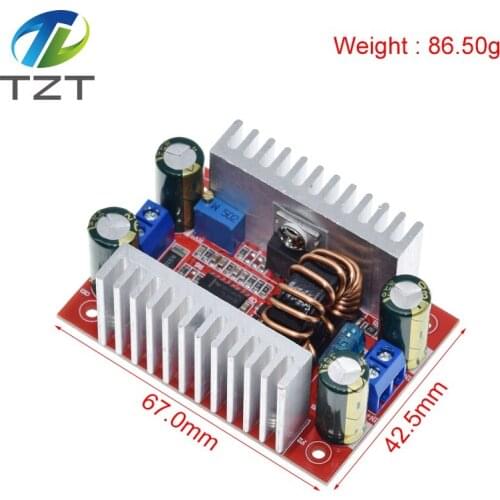 DC 400W 15A Step-up Boost Converter Constant Current Power Supply LED Driver 8.5-50V to 10-60V Voltage Charger Step Up Module