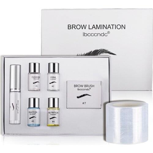 1 Set Semi-pernament Brow Lift Kit Eyebrow Lamination Kit Styling Perming Setting Curling Brow Lamination Beauty Salon Home Use