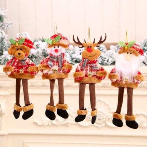 Christmas Decoration Doll Long-legged Pendant Christmas Products Cute Cartoon New Style Hot Sale 2021 Fashion baby toys