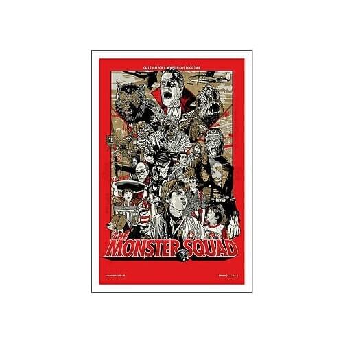 The Monster Squad Movie Art Film Print Silk Poster Home Wall Decor 24x36inch