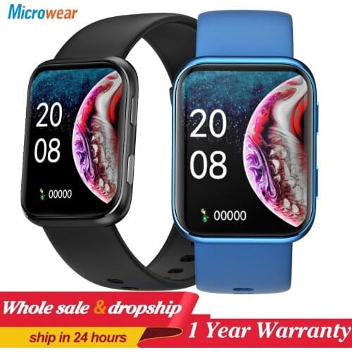 Bluetooth Call Smart Watch Heartrate Detection Rotate Button HD Dial 360*360 Pixels Screen IP68 Waterproof M3 Smartwatch