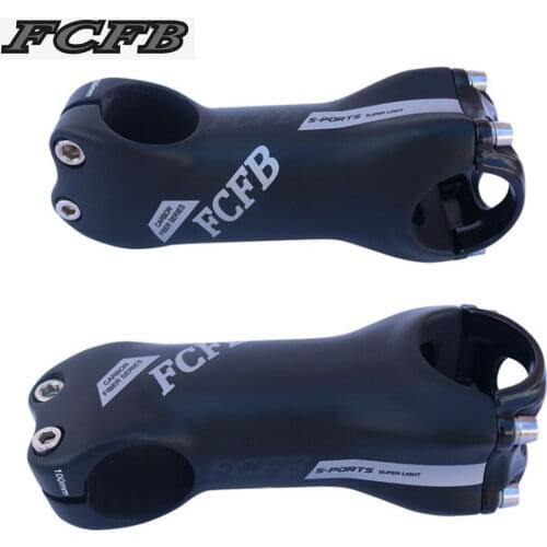 Carbon stem road gray black angle 6 agnle 17 moutain bike cycling black paint stem fork 28.6mm handlebar 31.8mm