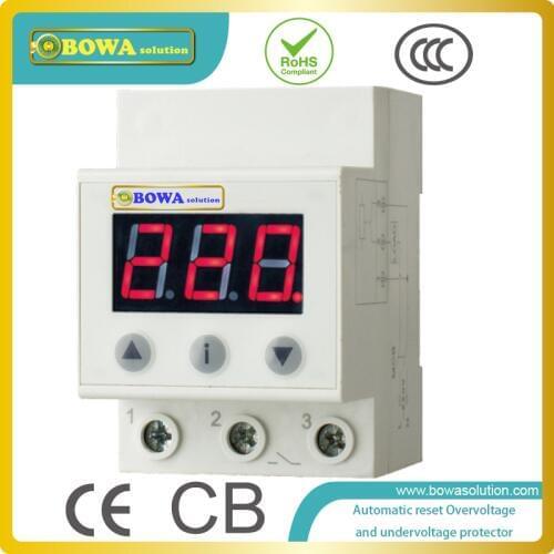 ZHRV2-54T Automatic reset overvoltage and undervoltage protector is against abnormal voltage(too high or too low) of power grid