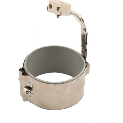 2pcs/lot Mica Band Heater 60x50mm/60x60mm/60x80mm AC110V/220V 370W/400W/460W Stainless Steel Heating Element for Hardware