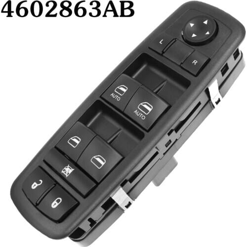 4602863AB 4602863AC 4602863AD LHD Power Window Master Lifter Control Switch Push Button Panel for Dodge Ram 2009-2012