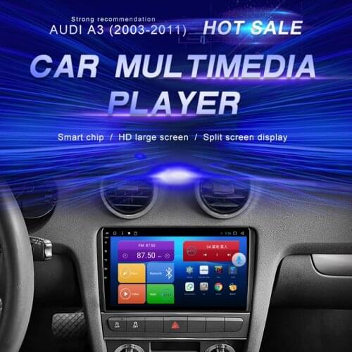 Android Car DVD For AUDI A3 (2003-2011) Car Radio Multimedia Video Player Navigation GPS Android10.0 Double Din
