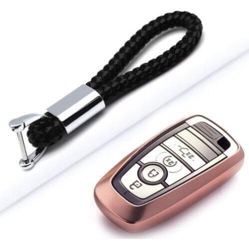 TPU Car Key Cover Case For Ford Fusion Mustang Explorer F-150 F-250 F-350 2017 2018 Mondeo Edge Expedition Ecosport S-MAX 2019