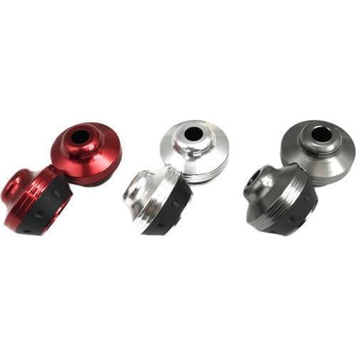 JEAZEA Motorcycle CNC Anti Falling Wrestling Protectors Damping Cup Frame Slider Anti Crash Caps engine Crash Pad Protect