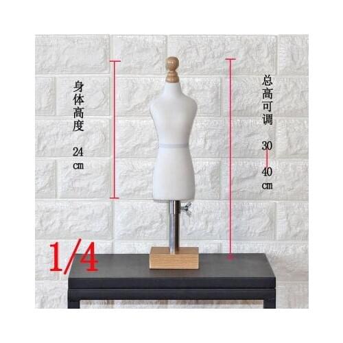 1/4 FEMALE woman body mannequin sewing for female clothes,busto dresses form stand1:4 scale Jersey bust can pin 1pc C760
