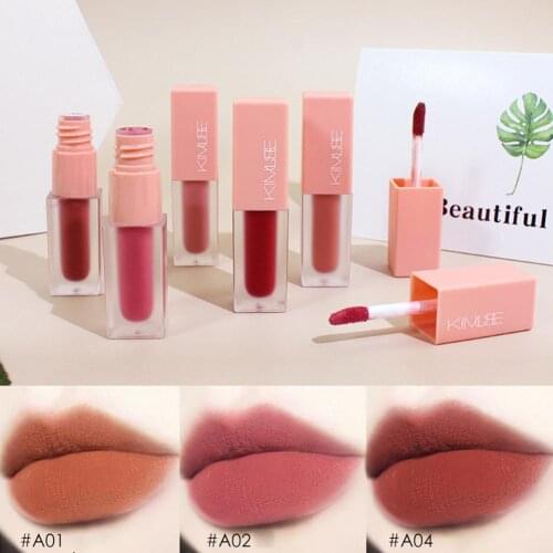 Velvet Matte Liquid Lipstick Set Waterproof Lip Gloss Long Lasting Non-stick Nude Lipstick Women Red Lip Tint Beauty Cosmetic