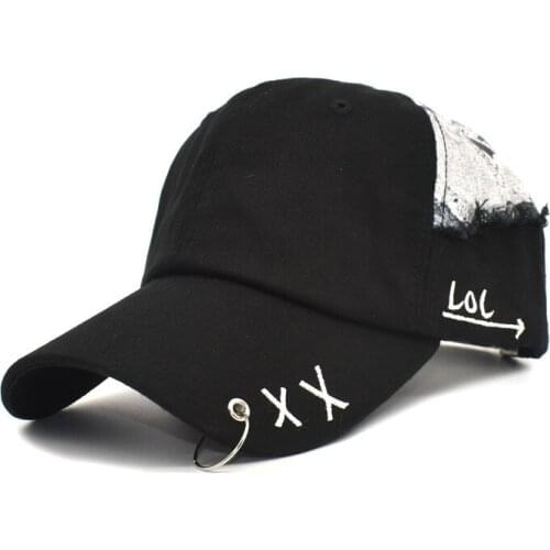 2021 Autumn Period And The New Fashion Female Cowboy Hat Han edition ins Hoop Hole in Baseball Cap Cap Fashionable Sun Hat