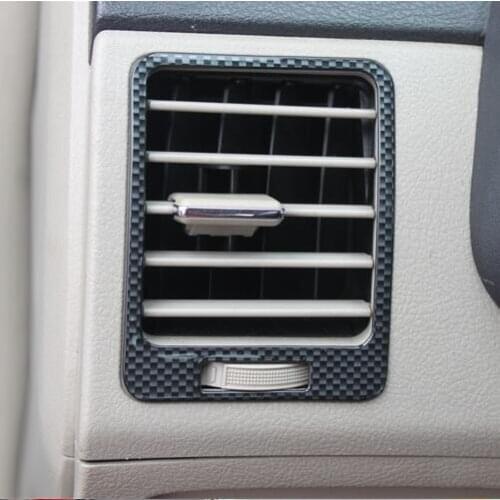 Carbon Fibre Steering Wheel Gear Window AC Decorated Frame For Toyota Corolla Right Hand Drive RHD 2007 08 09 10 11 12 13 CAA253