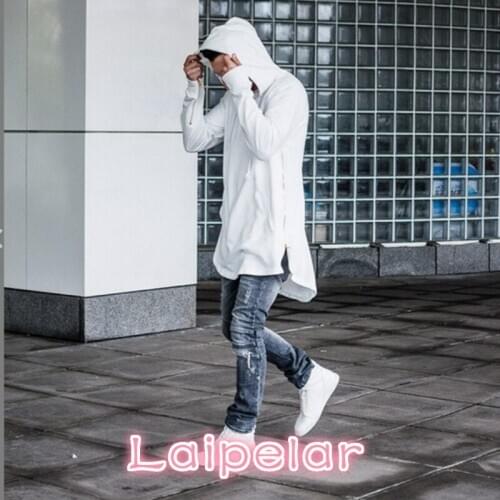 Autumn Fashion Man Hoodies Full Sleeve Kangaroo Pocket Side Zippers Streetwear Hip Hop Pullover Men Sudaderas Hombre