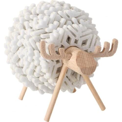 Sheep Placemat Pad Coasters Kitchen Table Mats Bowl Mats Padding Mat Insulation Pad Round Placemats Kitchen Dishes Hot Stand