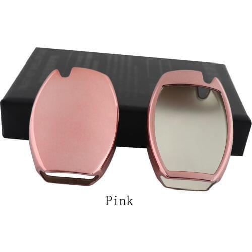 Pink Protective TPU key Case Shell Cover for Mercedes A B C E G GL ML Class