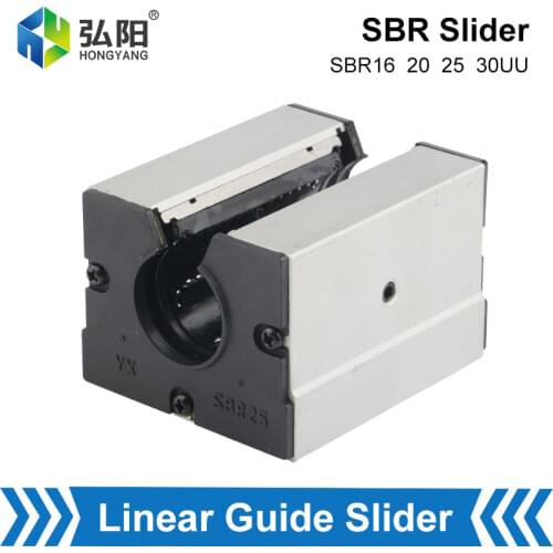 SBR Slider Bearing Linear Slider For CNC Milling Machine SBR16 20 25 30 40UU SBR Guide Linear Guide Linear Motion Bearing
