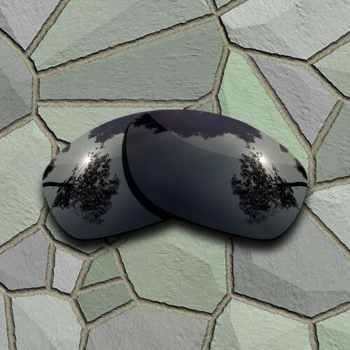 Grey Black Sunglasses Polarized Replacement Lenses for Oakley Pit Bull