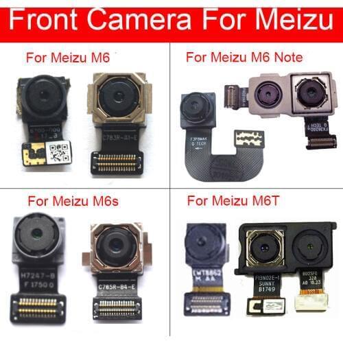 Rear & Front Camera For Meizu M6 M6s M6T Note M6Note Facing Camera Module Big Back Main Camera Flex Ribbon Cable Replacement