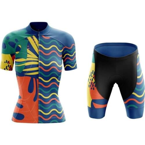 Women Team Cycling Jersey/Cycling sets Customized Road Mountain Race Top max storm GEL Breathable Pad