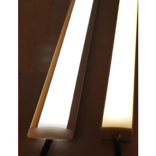 100pcs/lot 50CM 5630/5730 hard strip LED Bar Light Kitchen 36LED 12V LED Hard Strip white 4500k 6000k U Aluminum falt cover