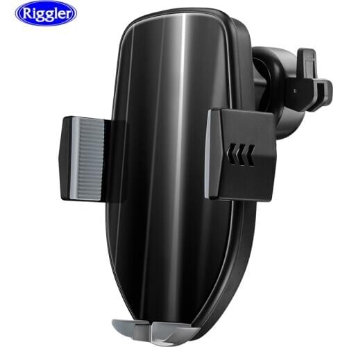 Aurora Glass Car Wireless Charger 10W Fast Charging Mount for Samsung S9/S9+ S8 Note8 Iphone S9 S8 Qi Charge Phone Holder