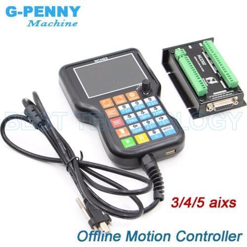 Offline motion controller Independent controller 3 axis/4 axis/5 axis replace Mach3 controller Stepper motor controller