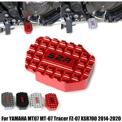 For YAMAHA MT07 MT-07 Tracer FZ-07 XSR700 2014-2020 Motorcycle Rear Foot Brake Lever Pedal Enlarge Extension Peg Pad Extender
