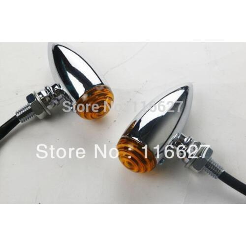 For Yamaha V-Star XV XVS Raider CustomChrome Bullet Mini TURN SIGNAL LIGHT