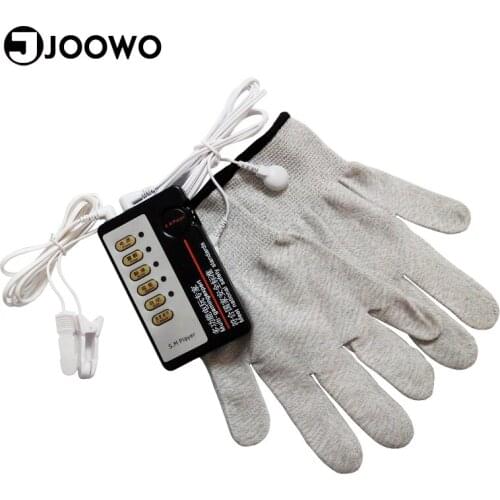 Electro Shock Breast Massager Penis Enlargement Gloves Stimulation Nipple Clamps Pump Sex Products for Men Woman Kit