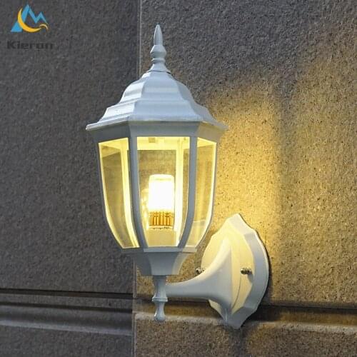 European Classical Simple LED Wall Lamps Living Room Bedroom Study Wall Lights Room Decor Waterproof Wall Lamp Outdoor Lighting
