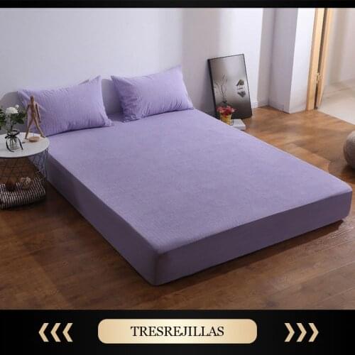 Cotton Terry Waterproof Mattress Cover /Mattress Protector Cover for Bed Wetting and Bed Bug Breathable Bed Sheet With