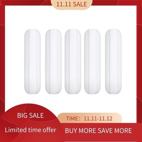5 Pcs 25Mm(1 Inch) PTFE Magnetic Stirrer Mixer Stir Bar,White Color,Laboratory Bar,Stir Plate Bar,7Mm25mm Stir Bars