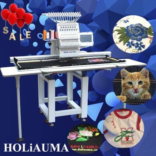 Latest high quality for flat embroidery/cap embroidery single head embroidery machine prices