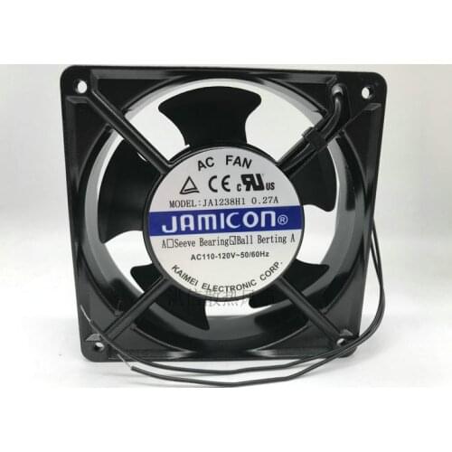 NEW JA1238H3 JA1238H2 JA1238H1 JA1238H2B0N-T JA1225H2B0N JAMICON AXIAL FAN 110V 220V 380V 120х120х38mm 12038 Cooling fan