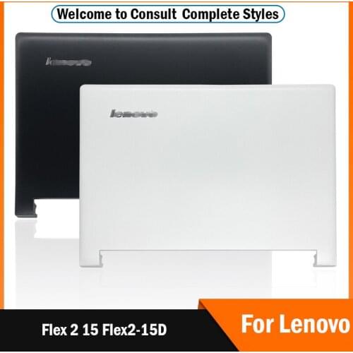 NEW Original For Lenovo Flex 2 15 Flex2-15D Laptop LCD Back Cover 5CB0F76749 5CB0G85650 Black White