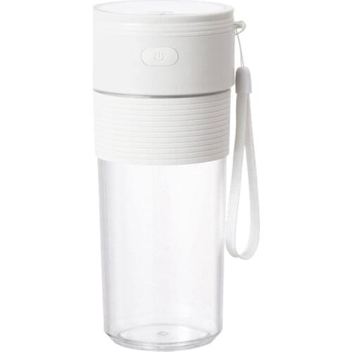 Portable Blender Smoothies Fruit Juicer 300Ml with Rechargeable USB for Home Office Sports Travel Outdoors