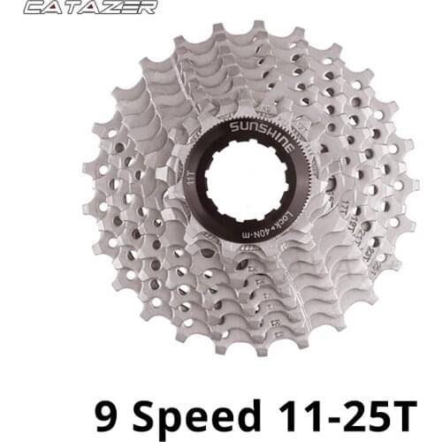 Road Bike Freewheel 11-25/28/32T Bicycle Flywheel Steel 9S Speed Cassette Freewheel for Shimano SRAM