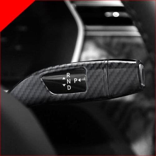 Car Styling Steering Wheel Wiper Lever Sequins Gear Lever Trim Covers for Tesla MODEL S X Protector Trim Decoration accessories