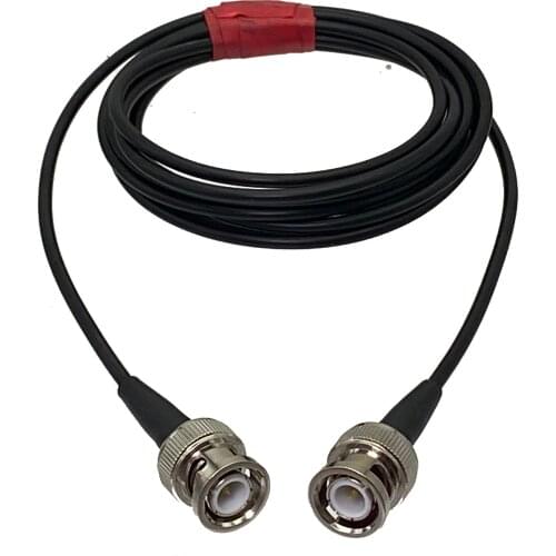 Extension Cable Equality Q9 BNC Male/Male for Ultrasonic Flaw Detector Tester Meter RG174 3FT~10M